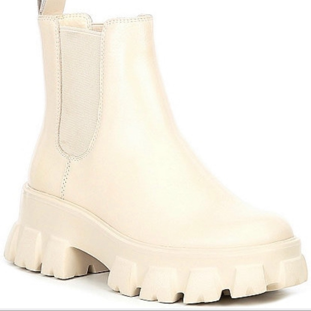 Rockowitz Leather Lugg Sole Boots